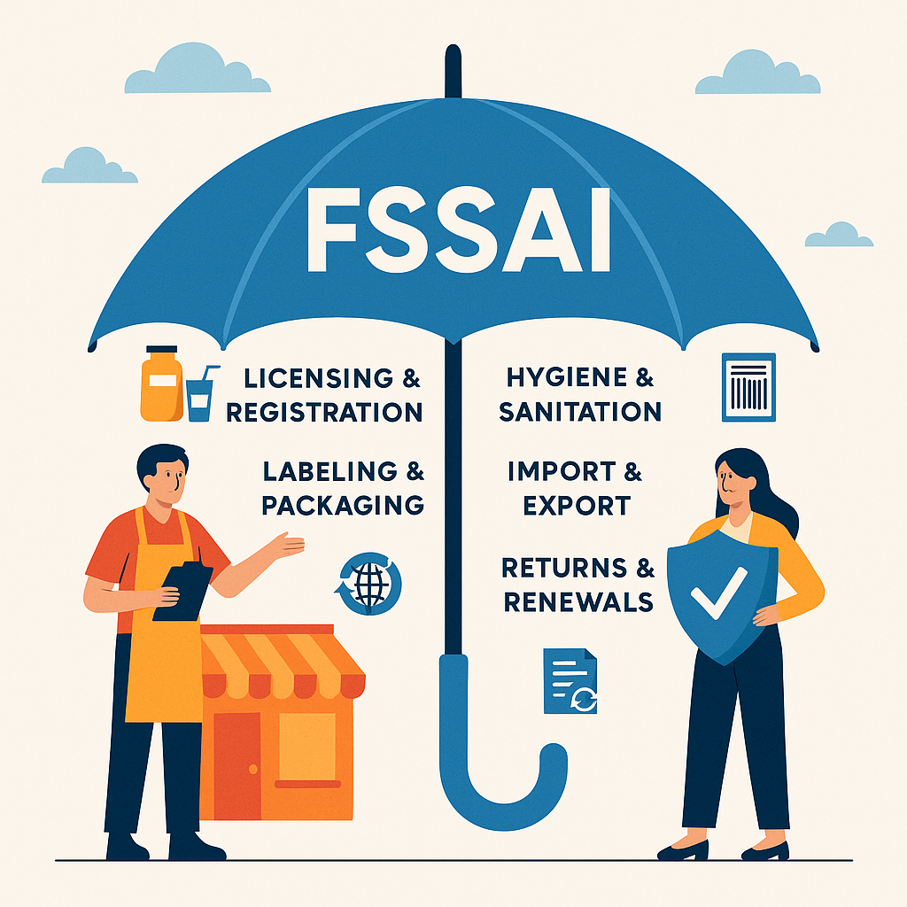Understanding the FSSAI Umbrella and Its Requirements for Food Business Operators
